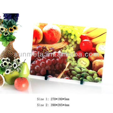 Sublimation tempered glass Chopping board